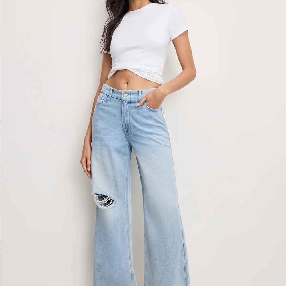 Good Skate Wide Leg Crop Jeans sz 2/26